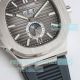 TW Factory Swiss Replica Patek Philippe Nautilus 5726 Calendar Grey Leather Strap Watch (3)_th.jpg